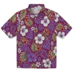oklahoma-sooners-hawaiian-shirt-customized-hibiscus-monstera-crimson-best-selling.webp
