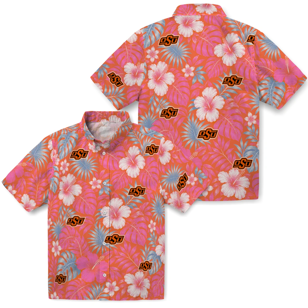 oklahoma-state-cowboys-hawaiian-shirt-custom-hibiscus-monstera-orange-high-quality.webp