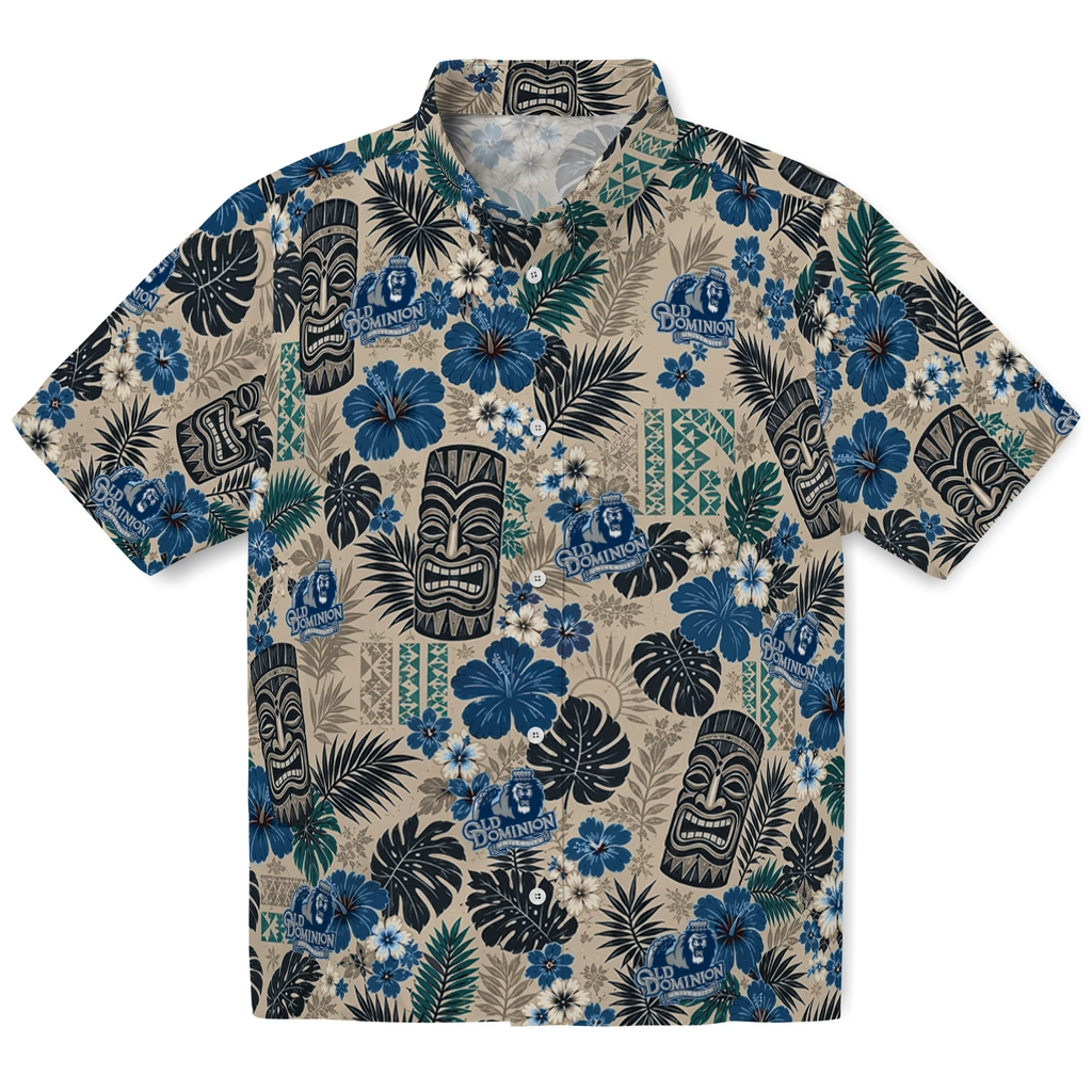 old-dominion-monarchs-hawaiian-shirt-customized-tiki-masks-warm-beige-best-selling.webp old dominion monarchs hawaiian shirt customized tiki masks warm beige best selling