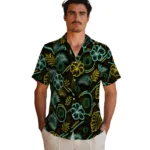 oregon-ducks-hawaiian-shirt-customized-neon-florals-black-best-selling.webp