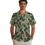 oregon-ducks-hawaiian-shirt-personalized-tiki-masks-warm-beige-best-selling.webp