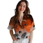 philadelphia-flyers-hawaiian-shirt-custom-ombre-fronds-orange-best-selling.webp