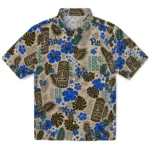 pittsburgh-panthers-hawaiian-shirt-custom-tiki-masks-warm-beige-best-selling.webp