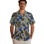 pittsburgh-panthers-hawaiian-shirt-custom-tiki-masks-warm-beige-best-selling.webp