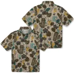 pittsburgh-pirates-hawaiian-shirt-personalized-tiki-masks-warm-beige-best-selling.webp