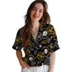 pittsburgh-steelers-hawaiian-shirt-custom-neon-florals-black-best-selling.webp