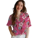 portland-trail-blazers-hawaiian-shirt-customized-hibiscus-monstera-red-best-selling.webp