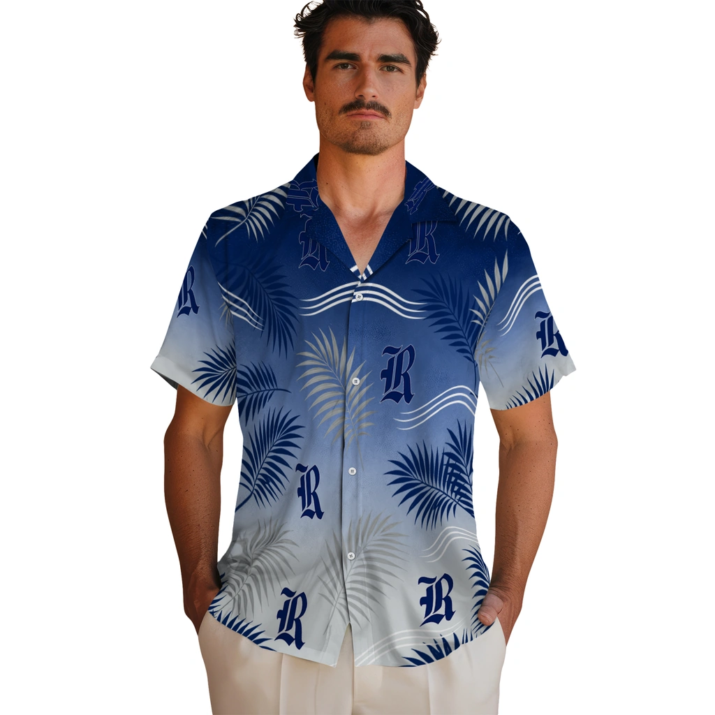rice-owls-hawaiian-shirt-custom-ombre-fronds-navy-blue-fashion-forward.webp