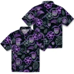 sacramento-kings-hawaiian-shirt-customized-neon-florals-black-best-selling.webp