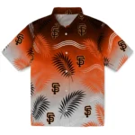 san-francisco-giants-hawaiian-shirt-custom-ombre-fronds-orange-best-selling.webp