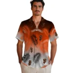 san-francisco-giants-hawaiian-shirt-custom-ombre-fronds-orange-best-selling.webp