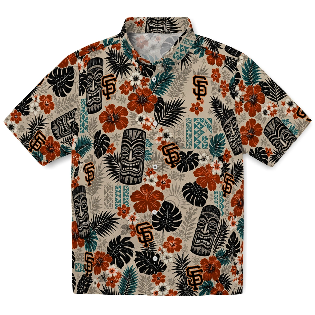 san-francisco-giants-hawaiian-shirt-customized-tiki-masks-warm-beige-best-selling.webp san francisco giants hawaiian shirt customized tiki masks warm beige best selling