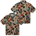 san-francisco-giants-hawaiian-shirt-customized-tiki-masks-warm-beige-best-selling.webp