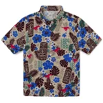 smu-mustangs-hawaiian-shirt-customized-tiki-masks-warm-beige-best-selling.webp