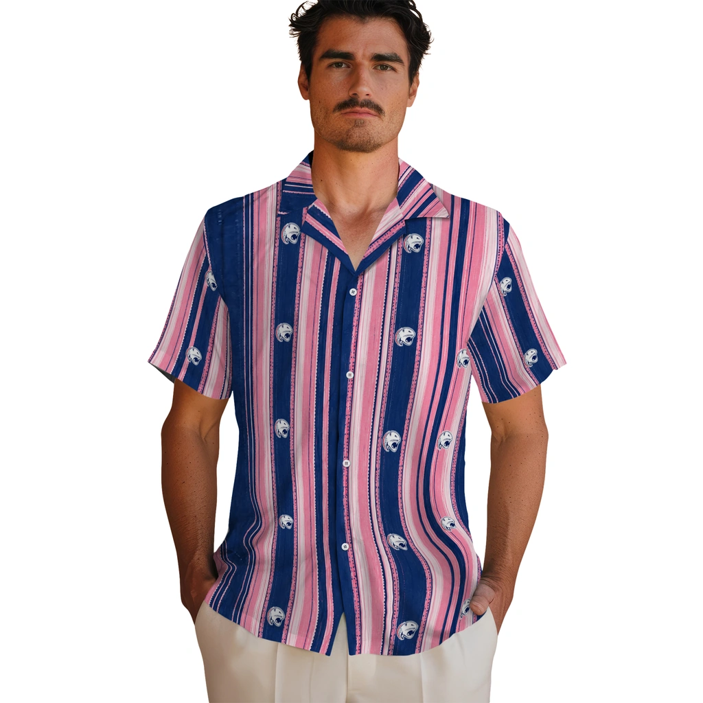south-alabama-jaguars-hawaiian-shirt-customized-distressed-stripes-blue-red-fashion-forward.webp