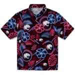 south-alabama-jaguars-hawaiian-shirt-personalized-neon-florals-black-best-selling.webp