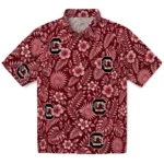 south-carolina-gamecocks-hawaiian-shirt-customized-crystal-foliage-garnet-best-selling.webp