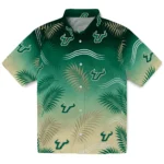 south-florida-bulls-hawaiian-shirt-custom-ombre-fronds-green-best-selling.webp