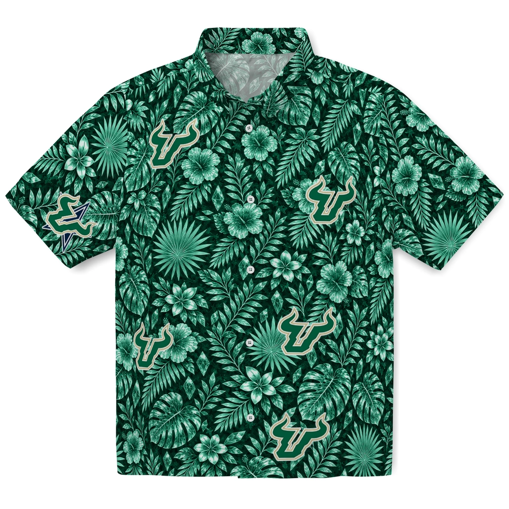 south-florida-bulls-hawaiian-shirt-customized-crystal-foliage-green-best-selling.webp south florida bulls hawaiian shirt customized crystal foliage green best selling