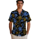 st-louis-blues-hawaiian-shirt-customized-neon-florals-black-best-selling.webp