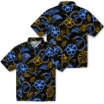 st-louis-blues-hawaiian-shirt-customized-neon-florals-black-best-selling.webp