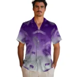 tcu-horned-frogs-hawaiian-shirt-customized-ombre-fronds-purple-best-selling.webp