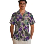 tcu-horned-frogs-hawaiian-shirt-personalized-tiki-masks-warm-beige-best-selling.webp