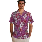 temple-owls-hawaiian-shirt-personalized-hibiscus-monstera-red-best-selling.webp