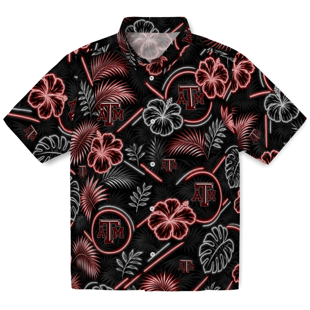 texas-am-aggies-hawaiian-shirt-custom-neon-florals-black-best-selling.webp texas am aggies hawaiian shirt custom neon florals black best selling