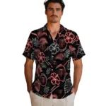 texas-am-aggies-hawaiian-shirt-custom-neon-florals-black-best-selling.webp