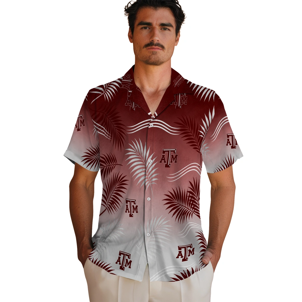 texas-am-aggies-hawaiian-shirt-custom-ombre-fronds-maroon-fashion-forward.webp
