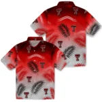 texas-tech-red-raiders-hawaiian-shirt-customized-ombre-fronds-red-best-selling.webp