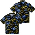 toledo-rockets-hawaiian-shirt-custom-neon-florals-black-best-selling.webp