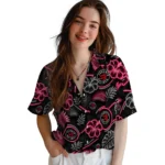 toronto-raptors-hawaiian-shirt-custom-neon-florals-black-best-selling.webp