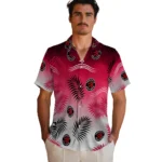 toronto-raptors-hawaiian-shirt-custom-ombre-fronds-red-best-selling.webp