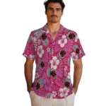 toronto-raptors-hawaiian-shirt-customized-hibiscus-monstera-red-best-selling.webp