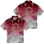 troy-trojans-hawaiian-shirt-personalized-ombre-fronds-red-best-selling.webp