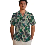 tulane-green-wave-hawaiian-shirt-personalized-tiki-masks-warm-beige-best-selling.webp