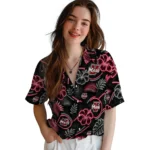umass-minutemen-hawaiian-shirt-customized-neon-florals-black-best-selling.webp