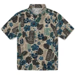 utah-state-aggies-hawaiian-shirt-custom-tiki-masks-warm-beige-best-selling.webp