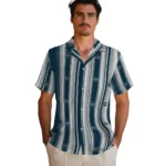 utah-state-aggies-hawaiian-shirt-customized-distressed-stripes-navy-grey-best-selling.webp