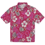 utah-utes-hawaiian-shirt-customized-hibiscus-monstera-red-best-selling.webp
