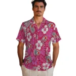 utah-utes-hawaiian-shirt-customized-hibiscus-monstera-red-best-selling.webp