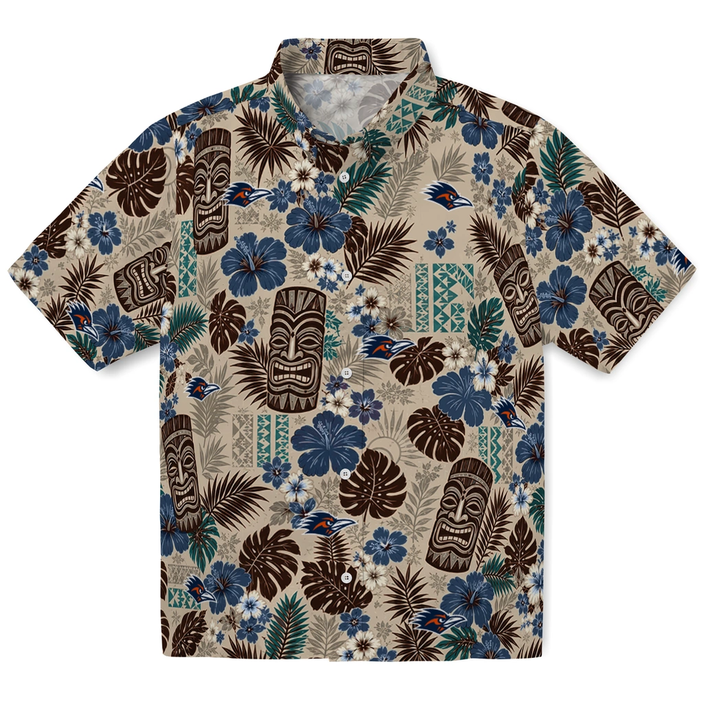 utsa-roadrunners-hawaiian-shirt-personalized-tiki-masks-warm-beige-best-selling.webp utsa roadrunners hawaiian shirt personalized tiki masks warm beige best selling