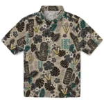 vanderbilt-commodores-hawaiian-shirt-customized-tiki-masks-warm-beige-best-selling.webp