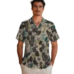 vanderbilt-commodores-hawaiian-shirt-customized-tiki-masks-warm-beige-best-selling.webp