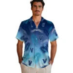 villanova-wildcats-hawaiian-shirt-customized-ombre-fronds-navy-best-selling.webp
