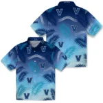 villanova-wildcats-hawaiian-shirt-customized-ombre-fronds-navy-best-selling.webp