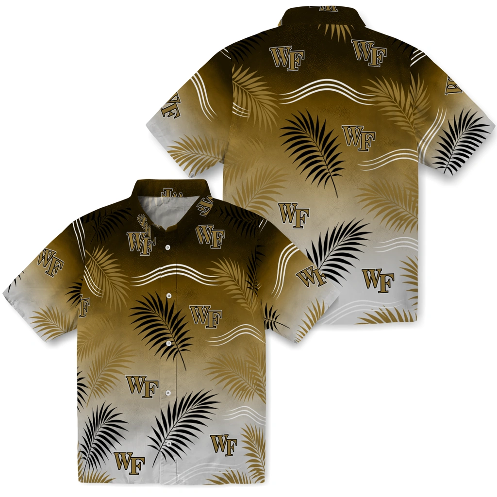 wake-forest-demon-deacons-hawaiian-shirt-personalized-ombre-fronds-gold-high-quality.webp