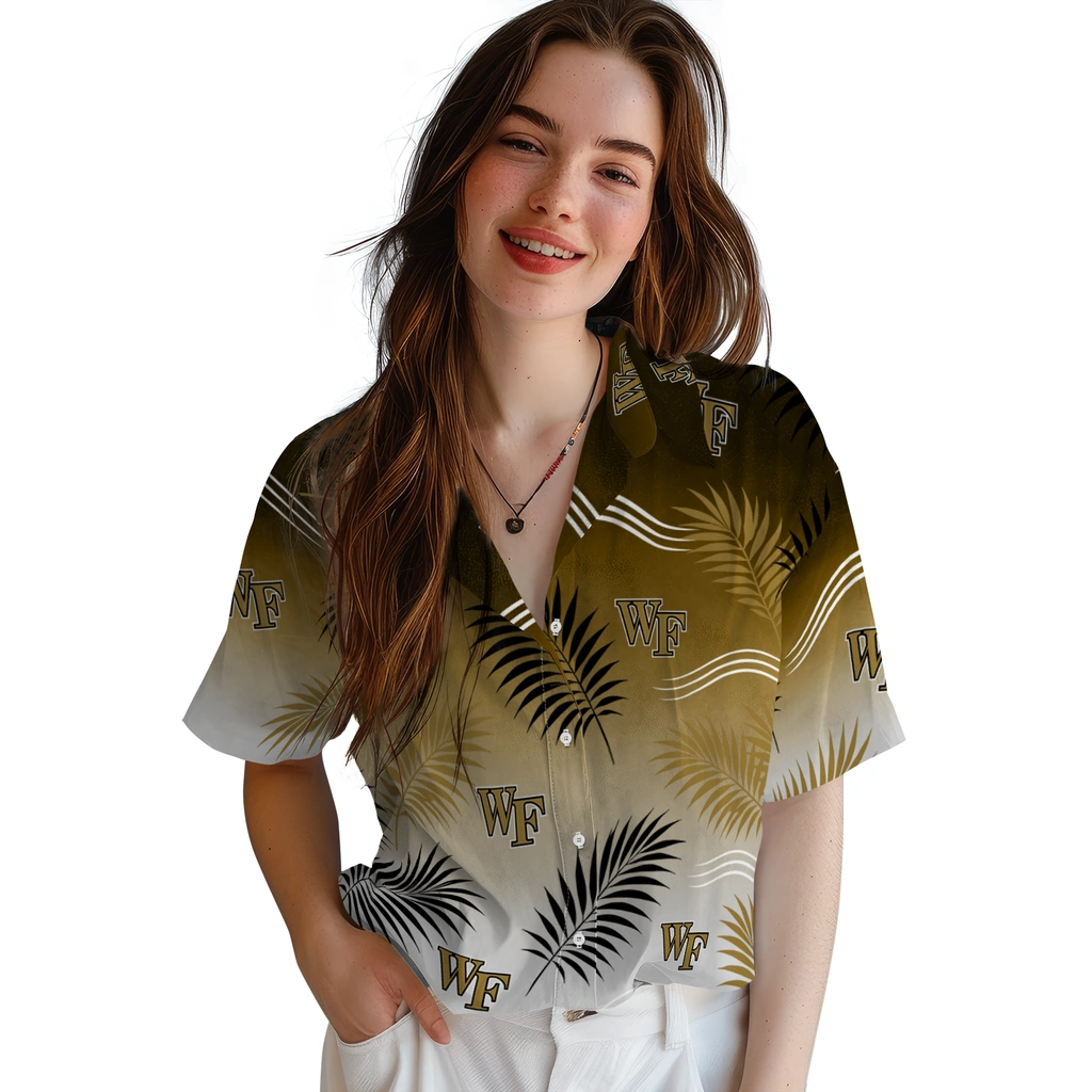 wake-forest-demon-deacons-hawaiian-shirt-personalized-ombre-fronds-gold-latest-model.webp